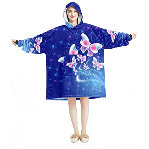 Sweat à capuche surdimensionné de luxe en flanelle et sherpa épais pour adulte