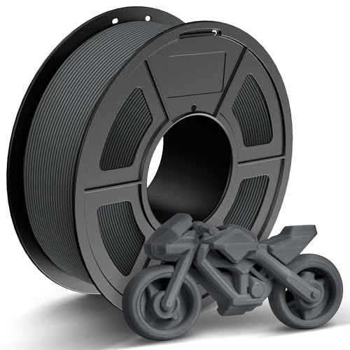 Image of TECBEARS Rapid PETG Filament 1.75mm，High Speed 50-600mm /s 3D Printer Filament, High Toughness PETG, Grey 1KG