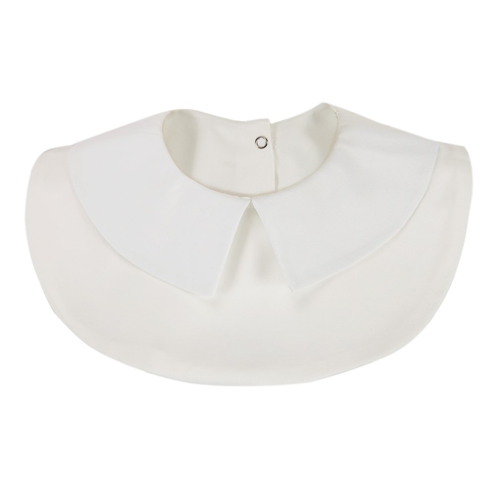 YAKEFJ Dames Peter Pan Afneembare Shirt Dickie Blouse Nep Valse Kraag