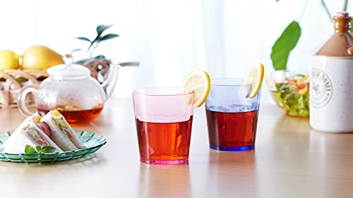 SCANDINOVIA - 20oz Unbreakable Premium Iced Tea Drinking Glasses Tumbler Set of 6 - Super Grade Acrylic - Perfect for Gifts - Dishwasher Safe - Plastic Cups Acrylic Drinking Glasses Drinkware