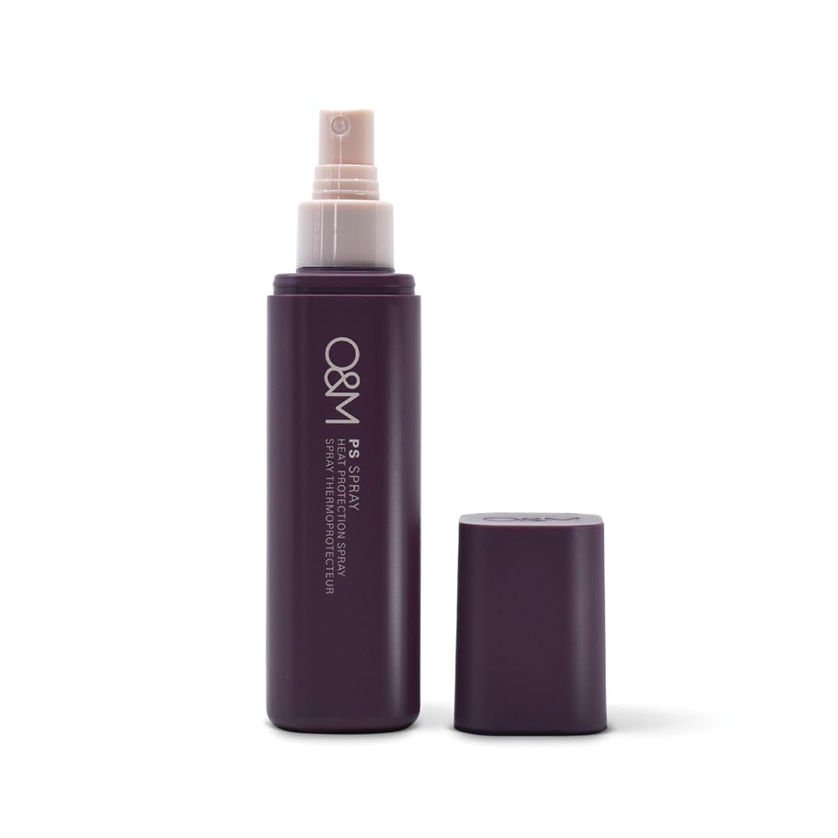 O&M PS Spray (150ml) – Hitzeschutz & UV-Schutz für alle Haartypen – Leichtes Pflegespray mit Camelina-Öl & Schwarzfichtenrinde – Vegan & tierversuchsfrei, ohne Sulfate & Silikone