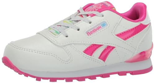 Reebok Baby-Girl's Classic Leather Step N Flash Sneaker