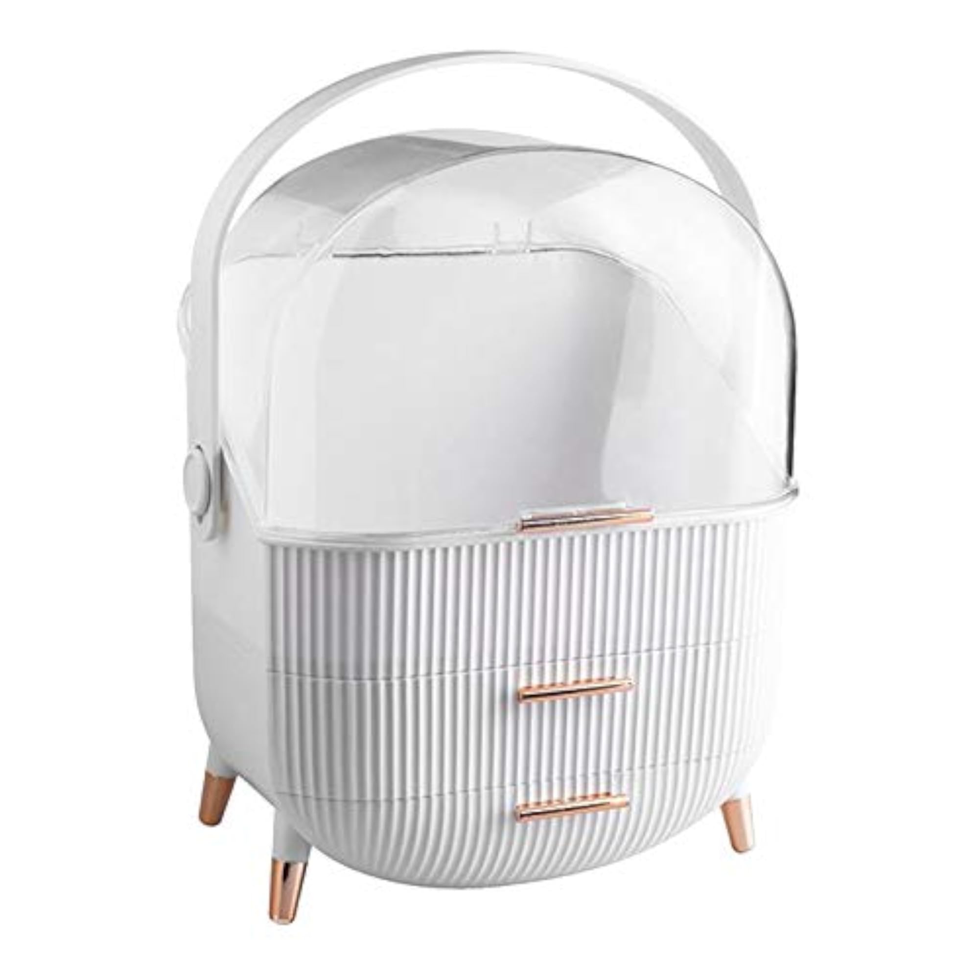 Losa Portable Makeup Case, Clear Organiser Box