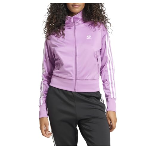 adidas Womens Adicolor Classics Firebird Athletic Outerwear Casual - Purple - Size M