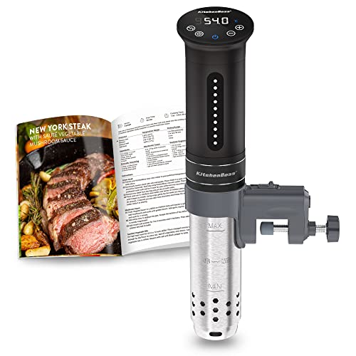 KitchenBoss Sous Vide Aparato de Cocina Precisión 1100W Inmersión a...