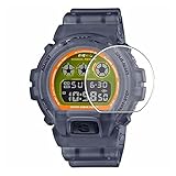 Puccy 3 Pack Screen Protector Film, compatible with CASIO G-Shock DW6900MS-1 DW-6900MS Series TPU Guard for Smart watch Smartwatch( Not Tempered Glass Protectors )