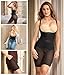 Nebility Full Body Shapewear for Women - Open Bust Shapewear Tummy Control Faja Body Shaper Bodysuit Shorts Seamless Girdle