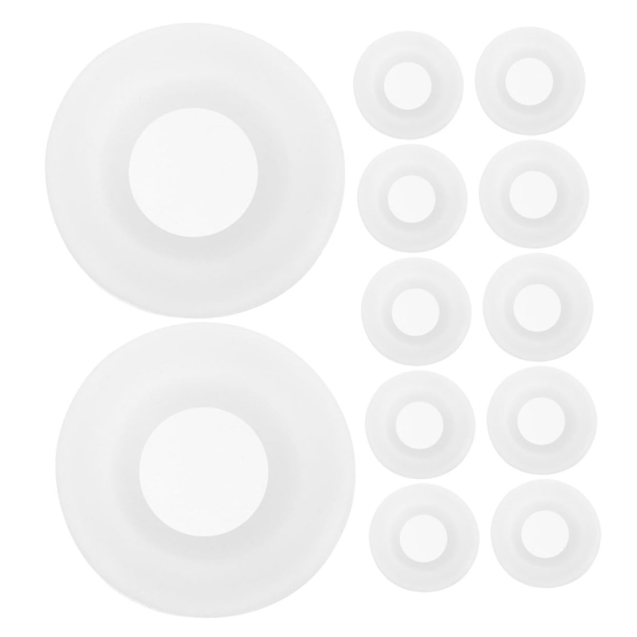 Ciieeo 12Pcs Seal Gaskets for Swing Top Bottles Leak Replacement Sealing Gaskets for Beer and Beverage Bottles for Home Brewing and Storage