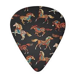 Brown Horse Lot de 6 médiators pour guitare acoustique, guitare électrique, basse, ukulélé – fins, moyens et épais - Les Beatles, Paul McCartney, John Lennon, RIngo Starr, George Harrison Brown Horse Lot de 6 médiators pour guitare acoustique, guitare électrique, basse, ukulélé – fins, moyens et épais – Image 3