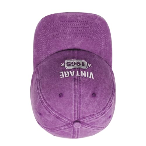 Image of 60th Birthday Gifts for Men Women, Happy 60th Birthday Decorations 1967 Hat | Unique 60 Year Old Gift Ideas Vintage 1967 Baseball Caps Woman Adjustable 60th Hats for Dad Husband Mom Wife Grandpa Grandma