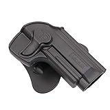 CYTAC AMOMAX (アモマックス) Retention リーリスボタン ホルスター M9 M92 Black R/H TM WE KJ Works bb's AM-T92