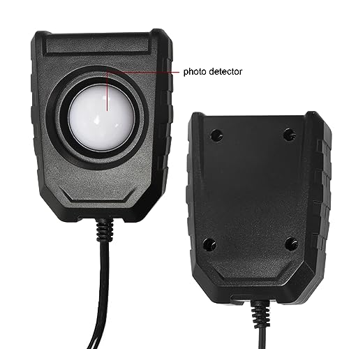 Light Meter Digital Lux Meter Handheld Illuminance Light Meter with 360 Degree Rotating Sensor, 4 Digit LCD Display 0~200,000 Measurement Range Luxmeter Tester for Plants, Headlights, Home & Office - Thumbnail 5
