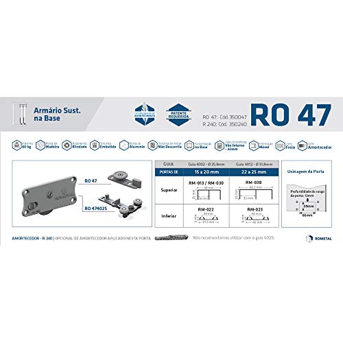 KIT RO 47 PARA 1 PORTA