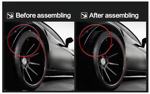Entretoises de roue 30mm évite le frottement des pneus sur E46 E90 - 7