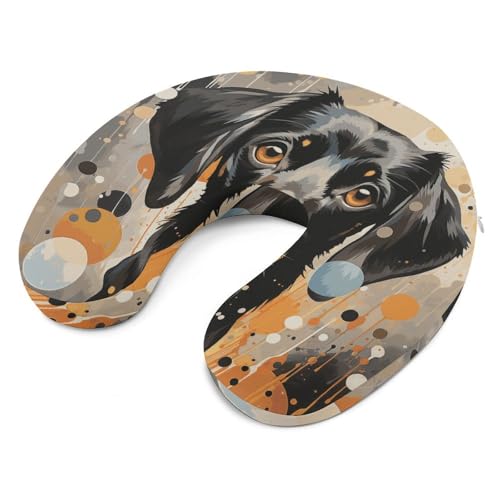 Almohada U Viscoelástica 30 cm Tamaño Único miniatura 6