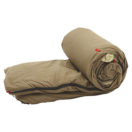 Coleman Big Game 0°F Big & Tall Sleeping Bag, Made From 100% Recycled Material, Cold Weather Adult Sleeping Bag With Sherpa Lining, Fits Campers Up To 6'5" #TOP2