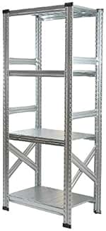 メタルシステム　3段スチールラック　112×91×40cm メタルシステム3段（奥行40cm）幅977 高さ1576cm ハンガータイプ