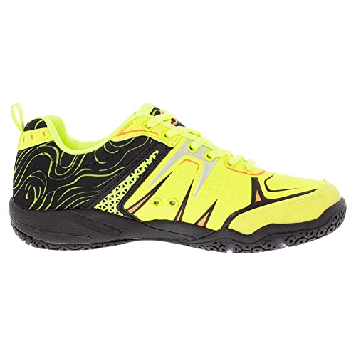ACACIA Unisex-Adult Pickleball Shoes, Lime/Black, 114