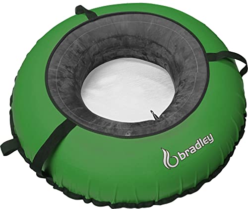 Bradley Heavy Duty Tubes For Floating The River; Whitewater Water Tube; Rubber Inner Tube With Cover For River Floating; Linking River Tubes For Floating The River; River Raft Tube (Kelly Green Color) #TOP6