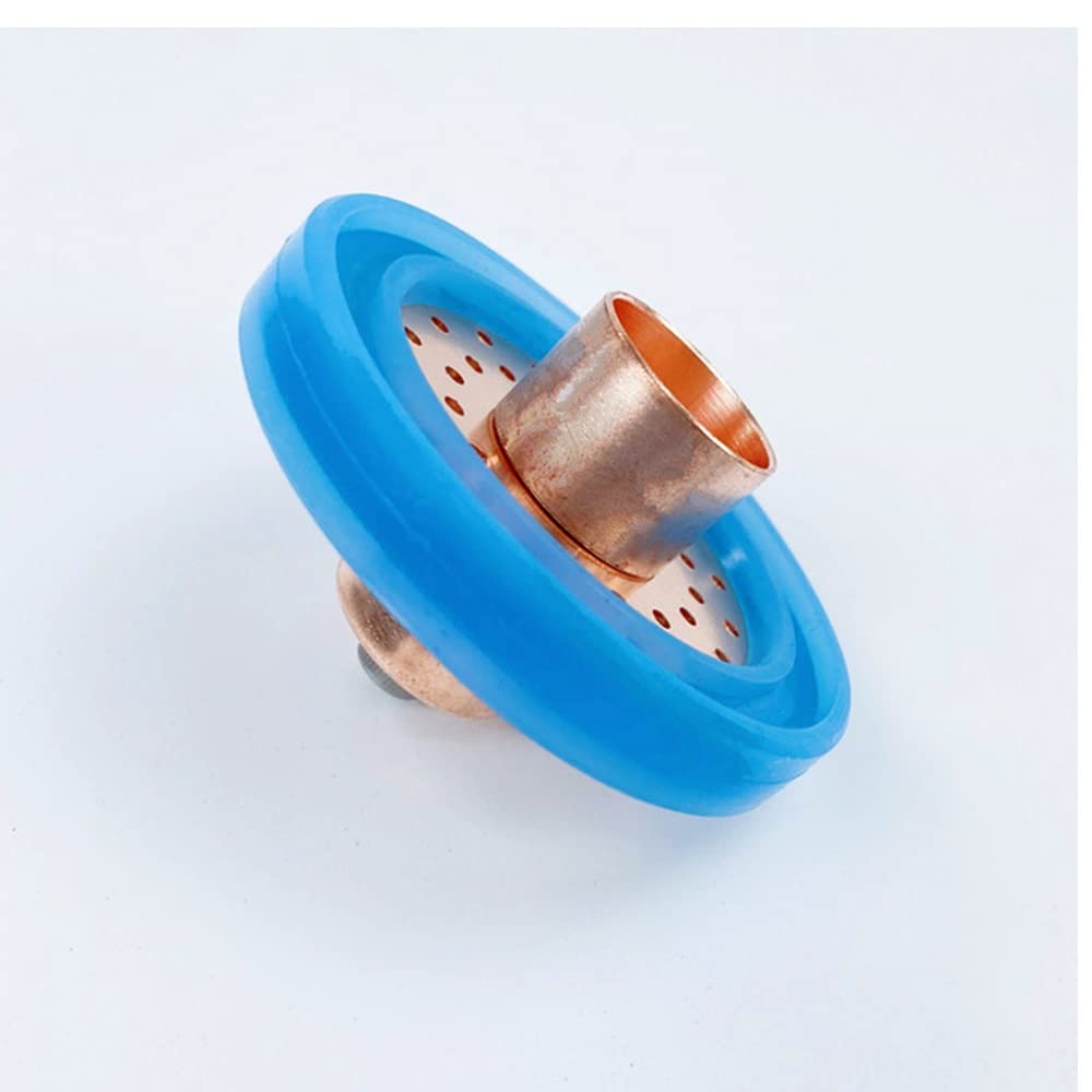 Bubble Plate Set, 2"(OD64mm) High Quality Red Copper Or Stainless Steel 304 Bubble Plate Set with Special Gasket for 2" Distillation Lens Column Blue (Color : Stainless Steel 304)