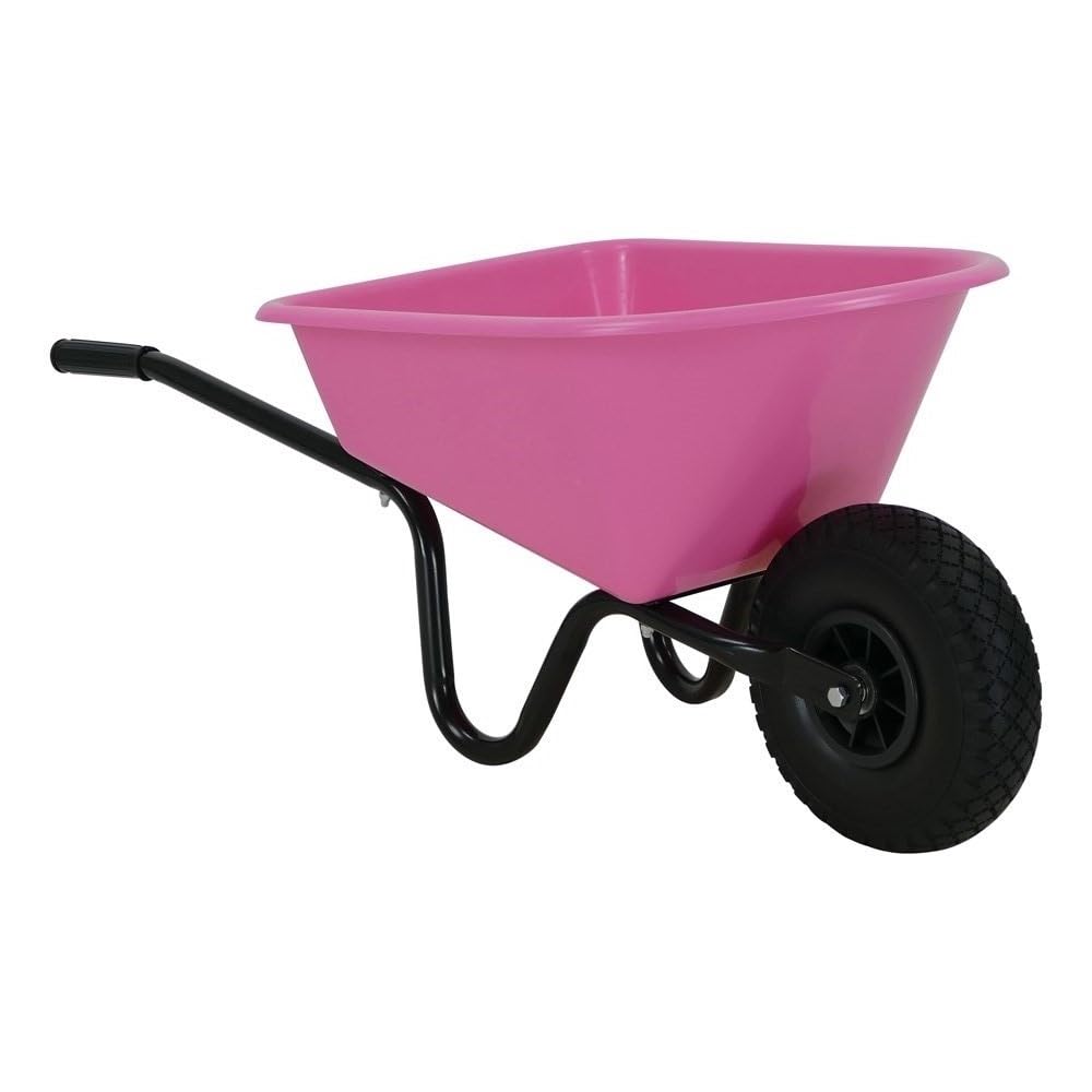 Brouette pour enfant 30 l (rose)