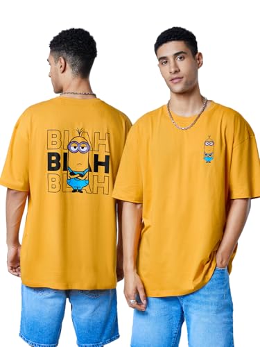 Image of The Souled Store Men's Cotton Loose T-Shirt