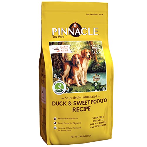 pinnacle pet Duck & Sweet Potato Dry Dog Food 4 ...