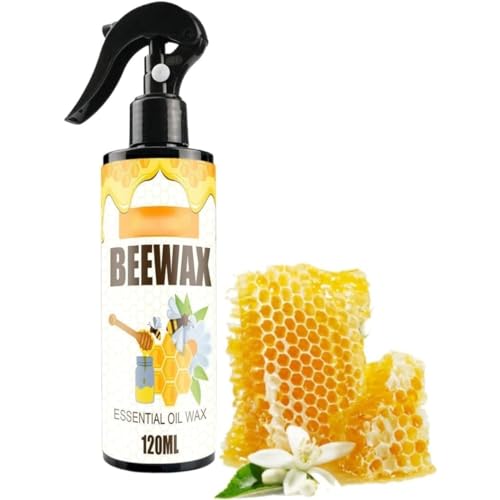 Kisigim 蜜蝋ワックス 木材 蜜蝋ワックス 床 家具 フローリング ワックス スプレー 床用 ワックス スプレー フローリング用 ワックスクリーナー ワックス 木製家具用 ワックス 家具 艶出し 家具 ワックス 蜜蝋 天然 防水 家具 ワックス スプ