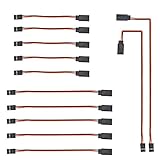 【Característica】: Cable de extensión servo desde el enchufe hasta el enchufe: equipado con un enchufe en un lado y un enchufe en el otro, se puede conectar al receptor y al motor de dirección.