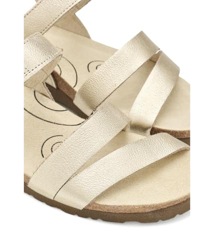 Image of NAOT Kayla Women's Sandals - Supportive 3-Strap Design with Backstrap, Cork & Latex Footbed - Arch Support - Travel-Friendly Comfortable Walking Sandals for All-Day Wear