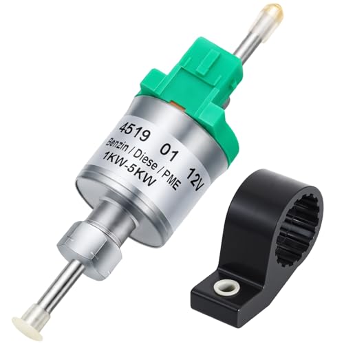 Low Noise 12v Diesel Heater Fuel Pump With Filter Function Electric Kit for 24V 2KW 5KW 8KW Air Diesel Parking Heater Compatible with Webasto Eberspacher D2 D4 D5 Airtronic