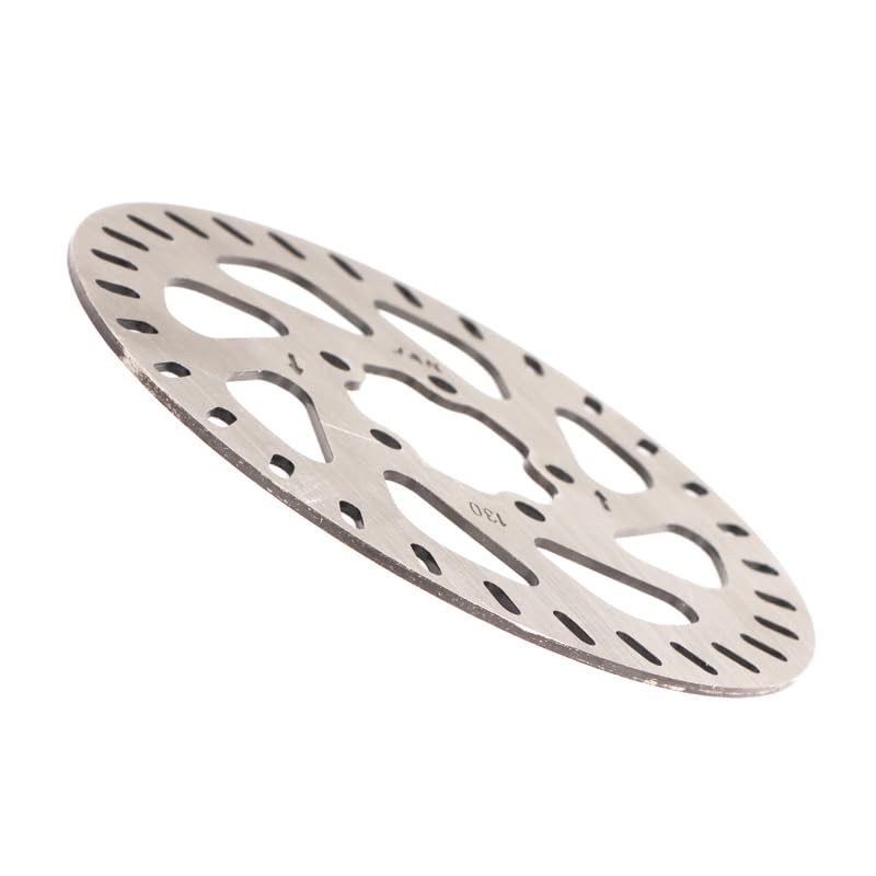 TREFAN Disco Freno In Acciaio Inox Da 130 Mm Per Xiaomi 4pro Monopattino Elettrici Pastiglie Freno Accessori Ricambio Scooter Rotore Del Freno A Disco Da 130 Mm A 5 Fori