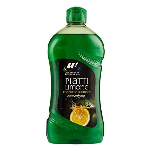 U! Confronta & Risparmia Detersivo Piatti Concentrato, 500ml