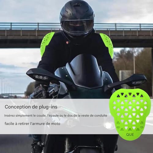 Protector de codos de moto y equipo para motociclista con espaldera de mujer 3
