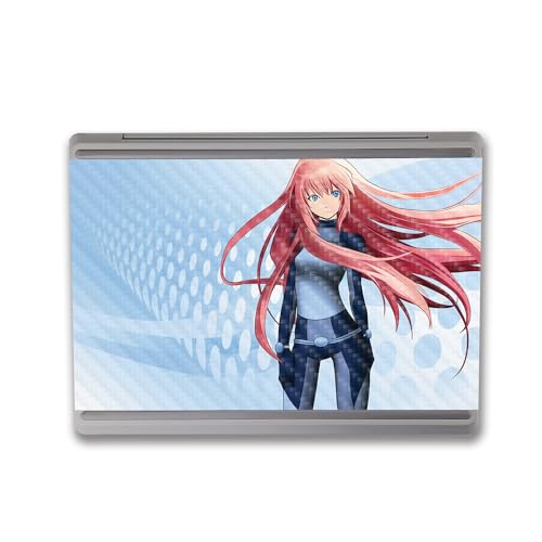 Image of MightySkins Carbon Fiber Skin Compatible with Microsoft Surface Laptop Go 3 (2023) Full Wrap Kit - Anime Spy | Protective, Durable Textured Carbon Fiber Finish | Made in The USA