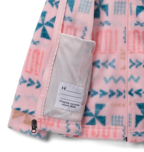 Image of Columbia Youth Girls Benton Springs II Printed Fleece Jacket