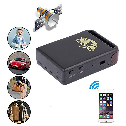 HAJZF GPS Tracker Voiture, Voiture Moto GSM/GPRS GPS Tracker Personnel avec Fonction De Veille De L'emplacement Mémoire