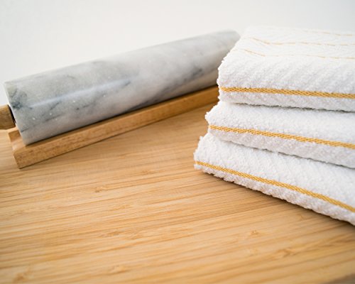 Cotton & Calm Kitchen Towels And Dishcloths Sets-8 Pack Dish Towels For Kitchen-15X25 Inches Kitchen Towel Set #TOP4