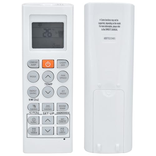 Télécommande de rechange climatiseur AKB75215401 blanche sans code - 5