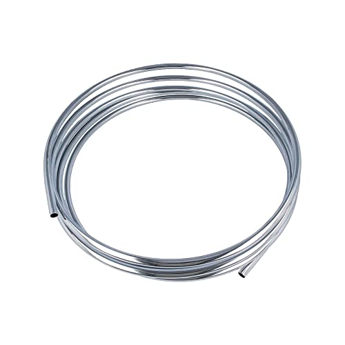 tecuro Kupferrohr, weich, Ø 10 mm - Ring mit 5,00 m, glanzverchromt