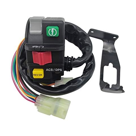 M MATI Left Handlebar Control Switch Start Run Off Headlight Reverse ACS DPS for Can-Am ATV Outlander 400 500 650 800 1000 6X6 Renegade 800 1000 XXC 703500920 Cover