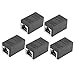 5Pack RJ45 Ethernet Cable Extender Adapter Female to Female in-Line Coupler Cat7 Cat6 Cat5e Network Cable Connector