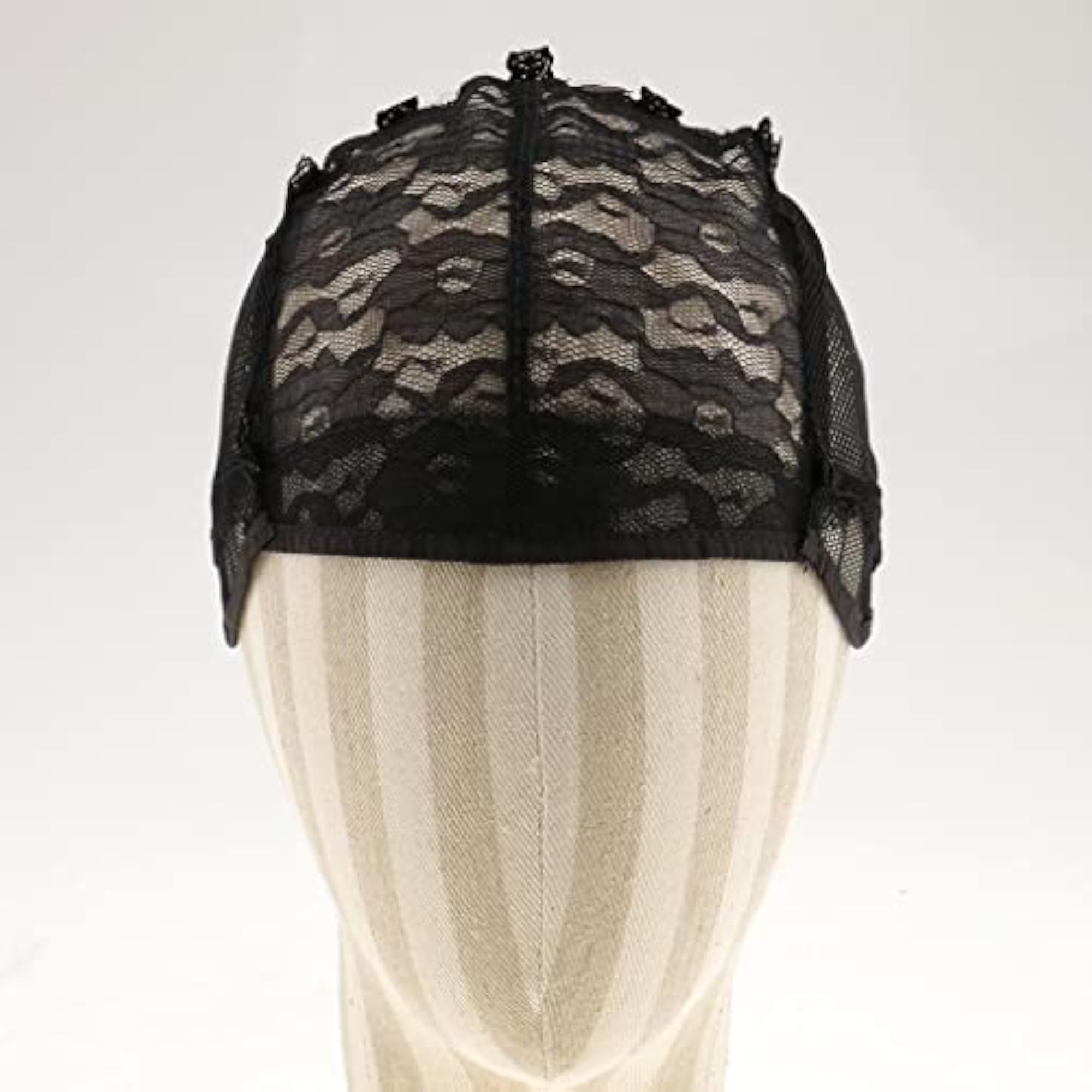 Wig Making Base Inner Cap Adjustable Weave Lace Net Black