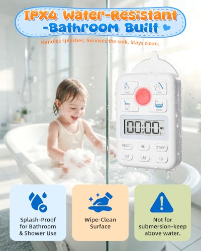 VOCOO Visual Timer for Kids, Digital Countdown Timer, Classroom & Kitchen - image 6