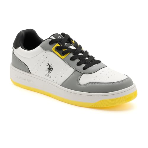 Image of USPA|Oakley 2.0|Black Stylish Casual Sneaker Shoes for Man