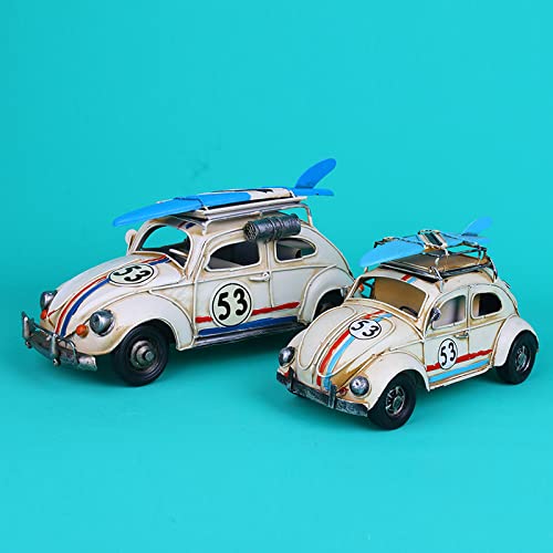 Amazon.co.jp: 置物 置き物 ヴィンテージブリキ車車モデルソフト
