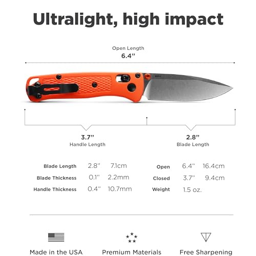 Benchmade-Mini-Bugout-533-Folding-Knife-with-Orange-Grivory-Handle-533