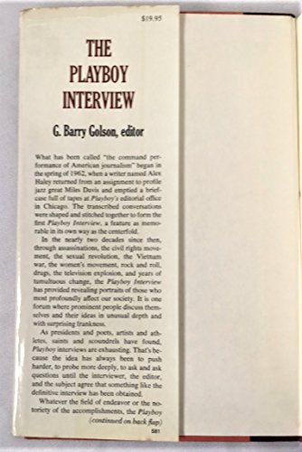 The Playboy Interview 0872236684 Book Cover