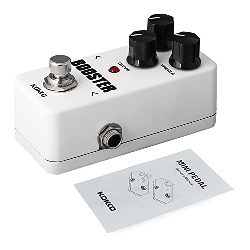 Pédale d'effet guitare électrique avec True Bypass pour un son pur sans interférence