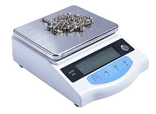 Báscula Electrónica Precisión Laboratorio 0.01g 600g miniatura 2